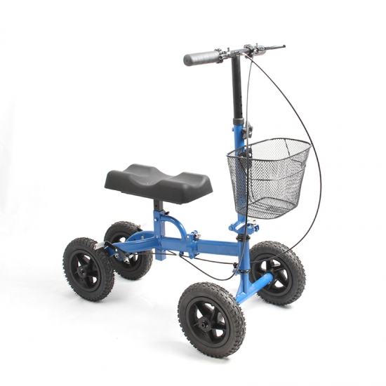 Medical Equipment Steerable Foldable Knee Scooter