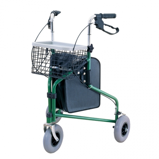 3 Wheel Rollator Walker With Seat