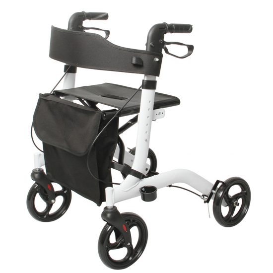 Folding Rollator Walker With Seat